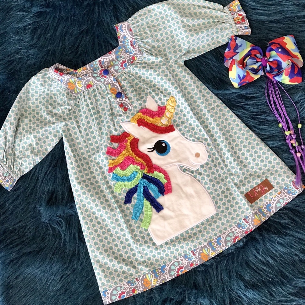 Millie Jay unicorn dress